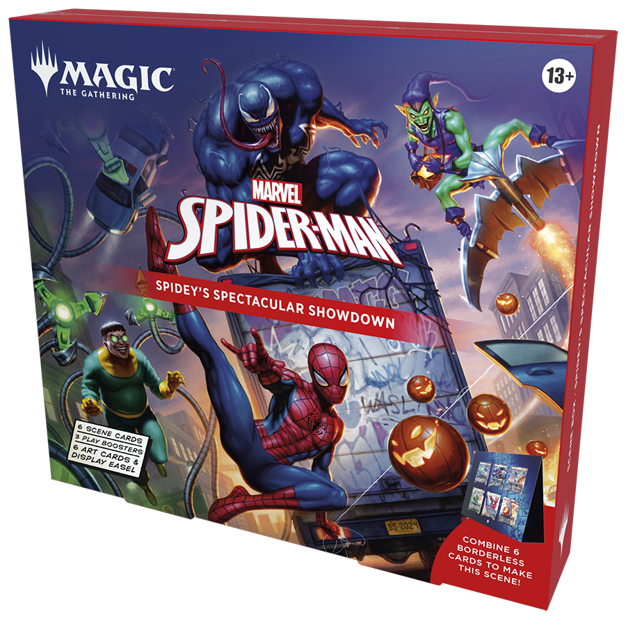 amazing spiderman mtg card Magic the Gathering: Marvel's Spiderman Scene Box