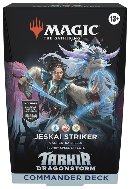 Magic the Gathering: Tarkir Dragonstorm Commander Deck - Jeskai Striker