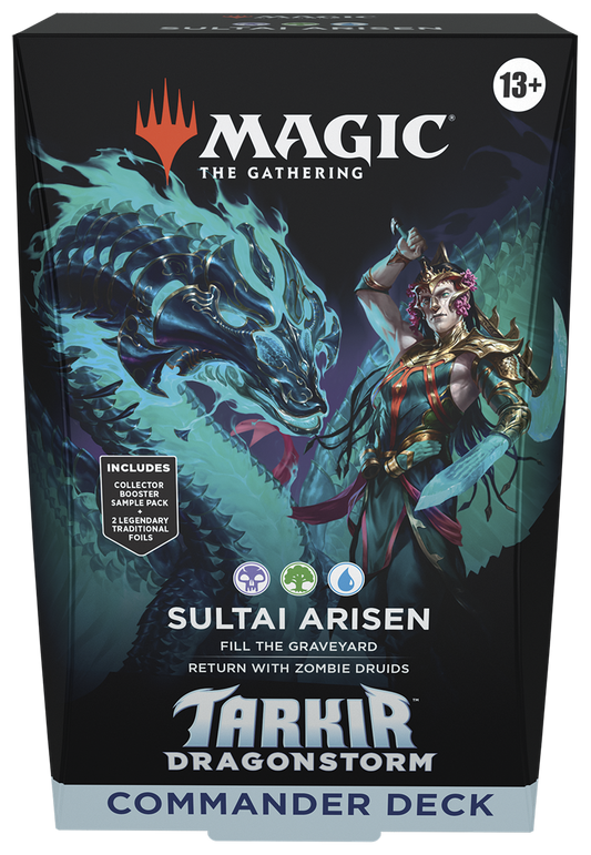 Magic the Gathering: Tarkir Dragonstorm Commander Deck - Sultai Arisen