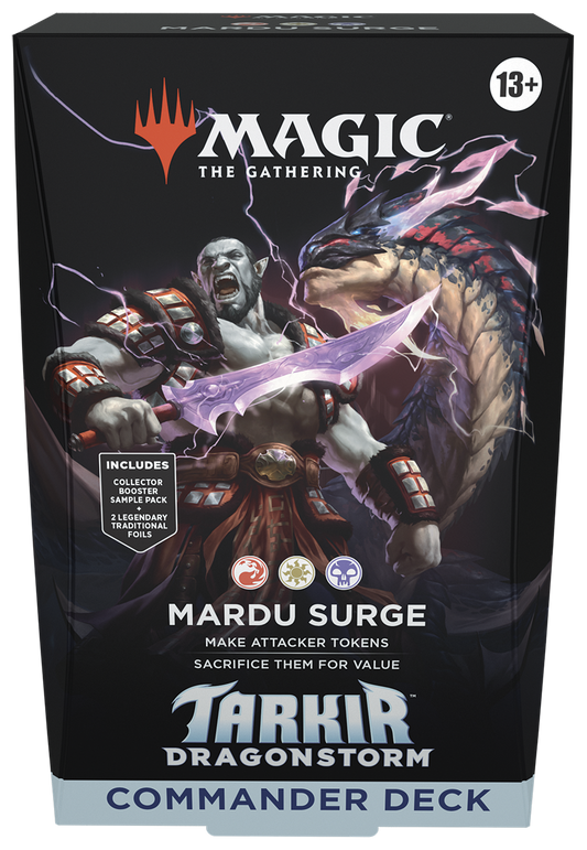 Magic the Gathering: Tarkir Dragonstorm Commander Deck - Mardu Surge