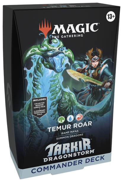 Magic the Gathering: Tarkir Dragonstorm Commander Deck - Temur Roar
