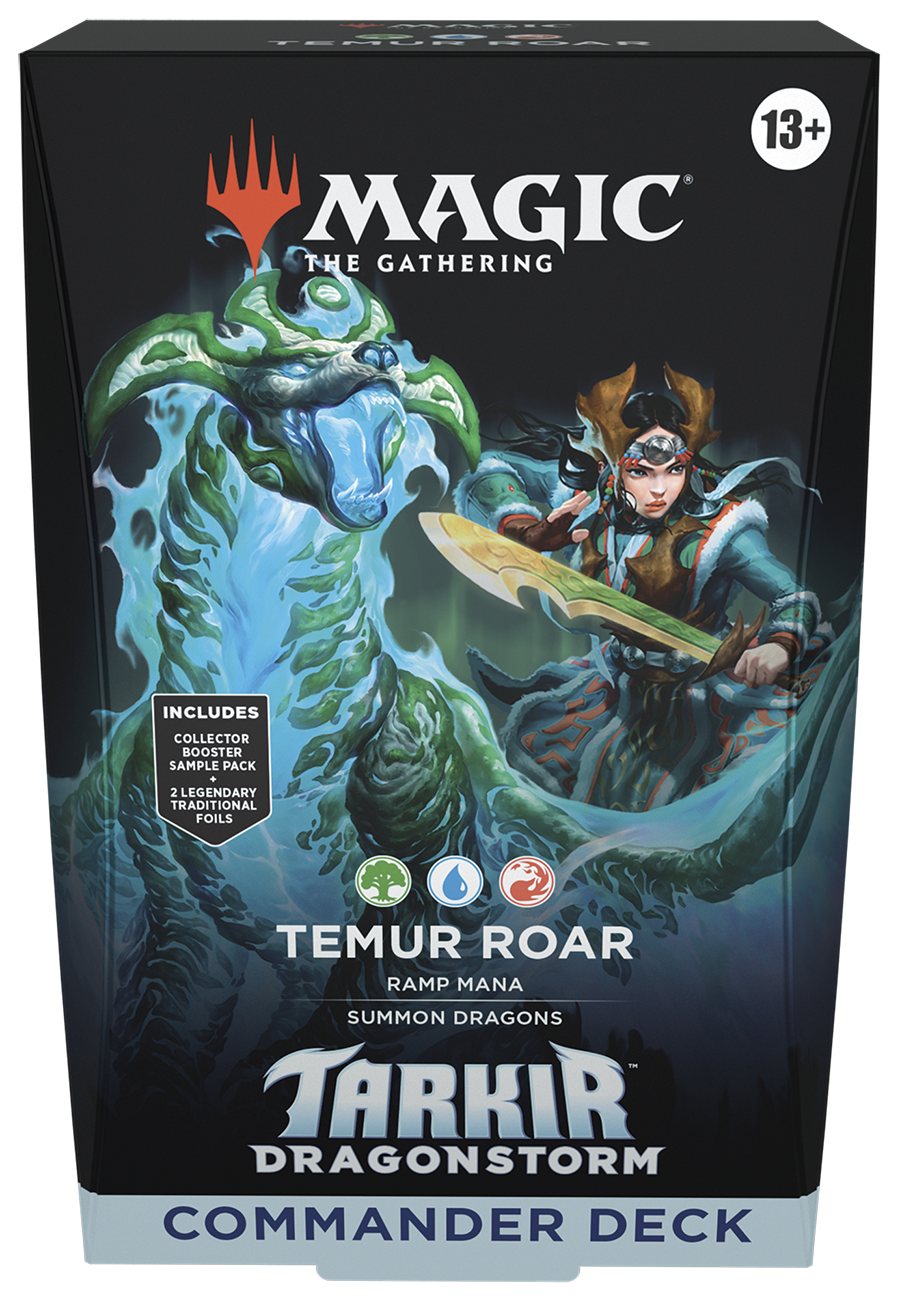 Magic the Gathering: Tarkir Dragonstorm Commander Deck - Temur Roar