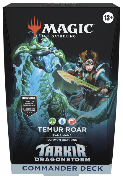 Magic the Gathering: Tarkir Dragonstorm Commander Deck - Temur Roar