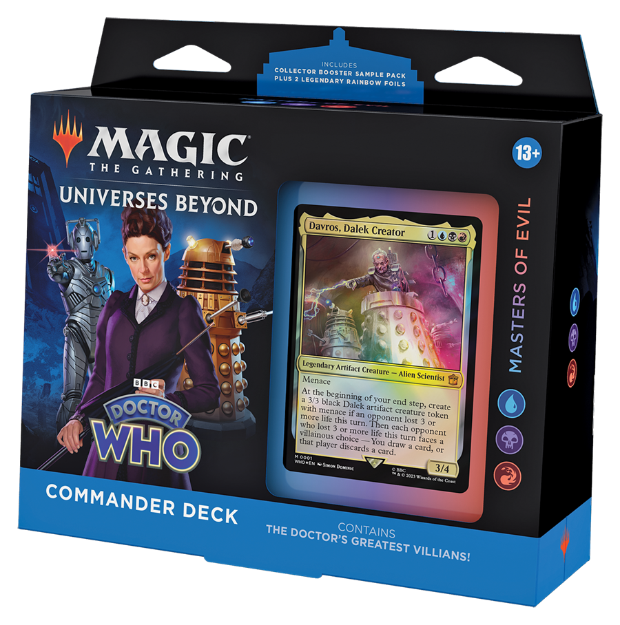 Magic the Gathering: Doctor Who Commander Deck Masters of Evil