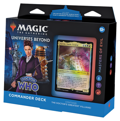 Magic the Gathering: Doctor Who Commander Deck Masters of Evil