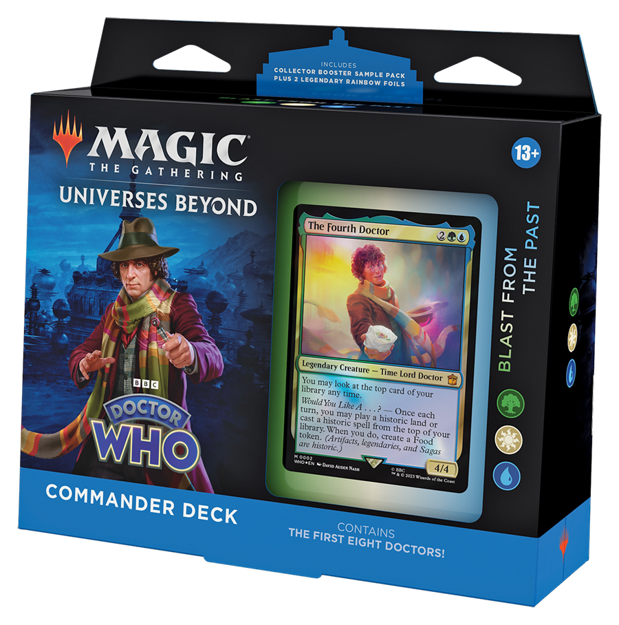 Magic the Gathering: Doctor Who Commander Deck Blast from the Past Magic the Gathering: Doctor Who Commander Deck Blast from the Past