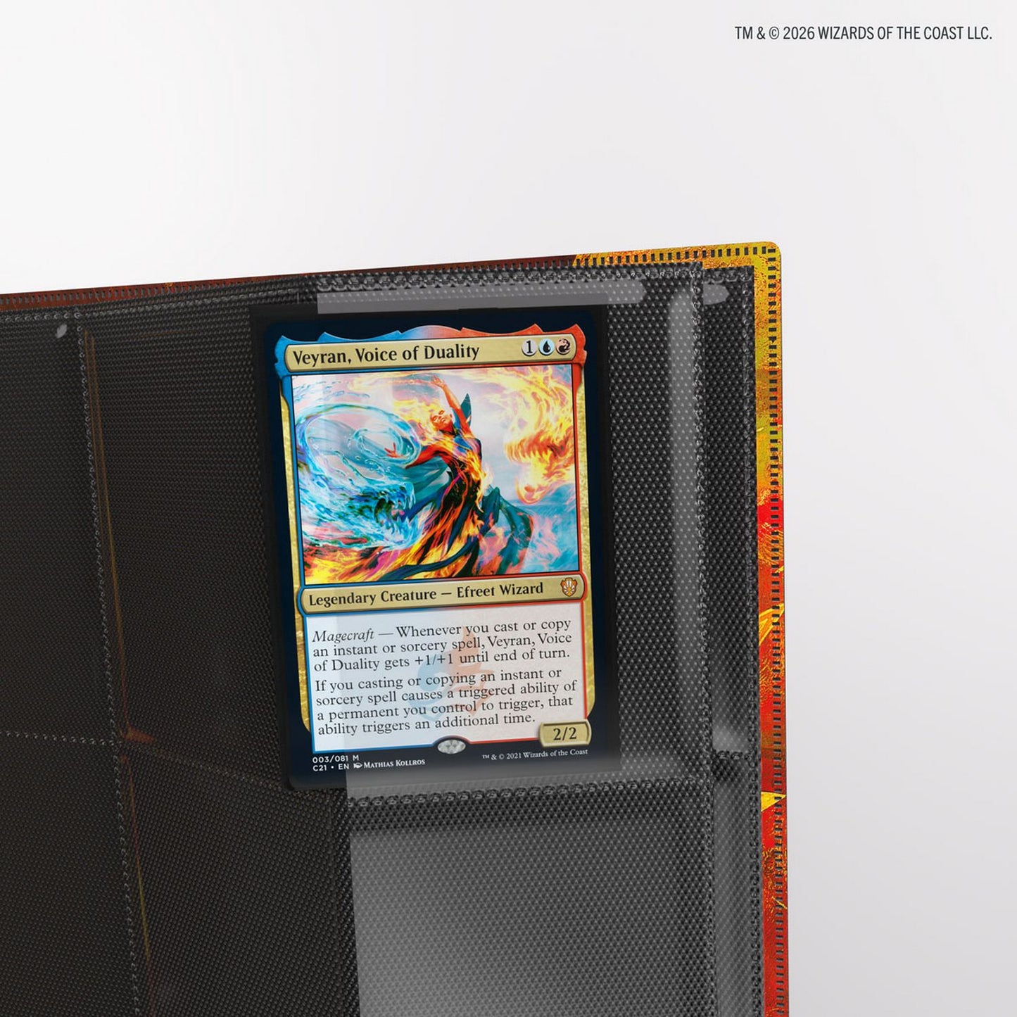Gamegenic: Magic the Gathering Secrets of Strixhaven Casual Album 18-Pocket (Lorehold)