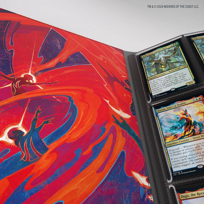 Gamegenic: Magic the Gathering Secrets of Strixhaven Casual Album 18-Pocket (Prismari)