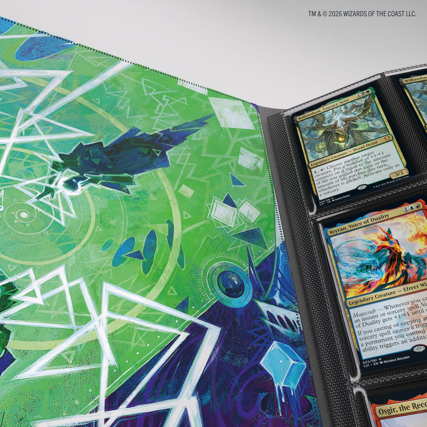 Gamegenic: Magic the Gathering Secrets of Strixhaven Casual Album 18-Pocket (Quandrix)