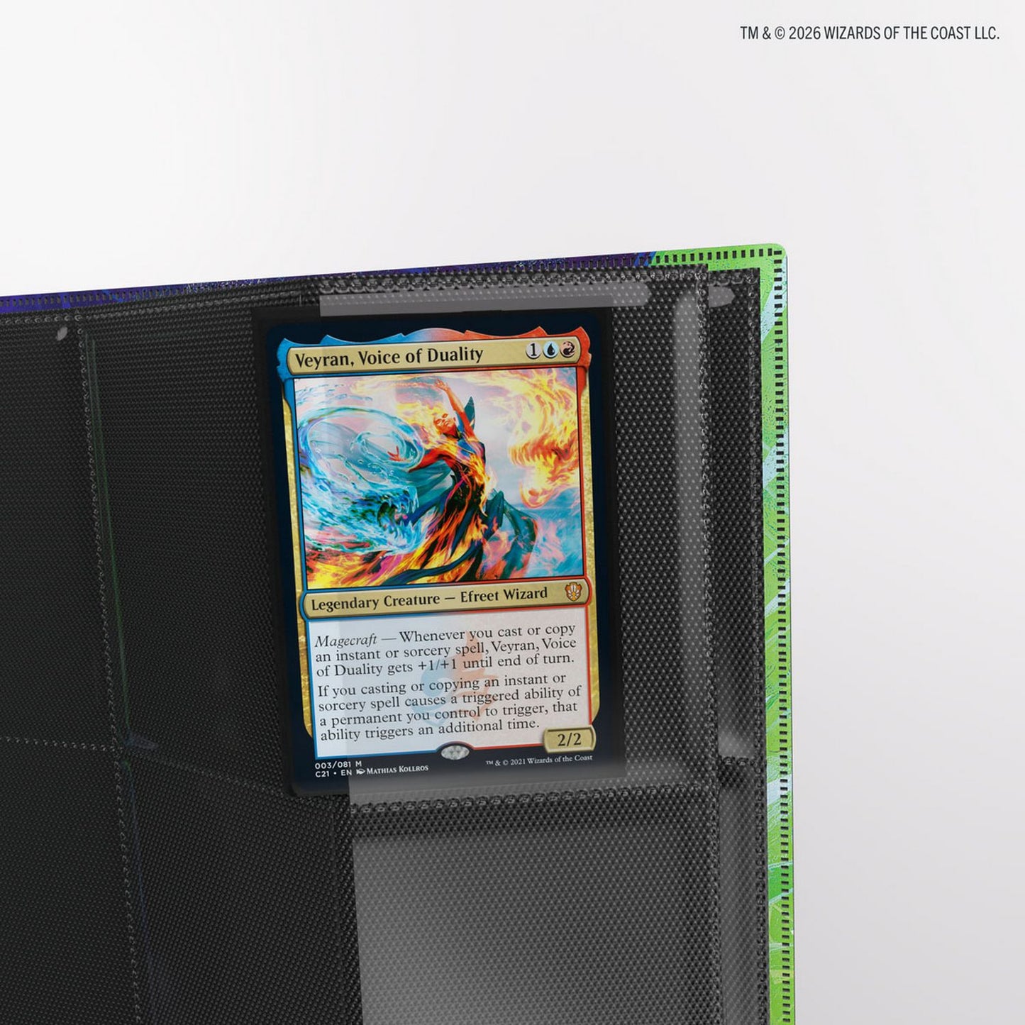 Gamegenic: Magic the Gathering Secrets of Strixhaven Casual Album 18-Pocket (Quandrix)