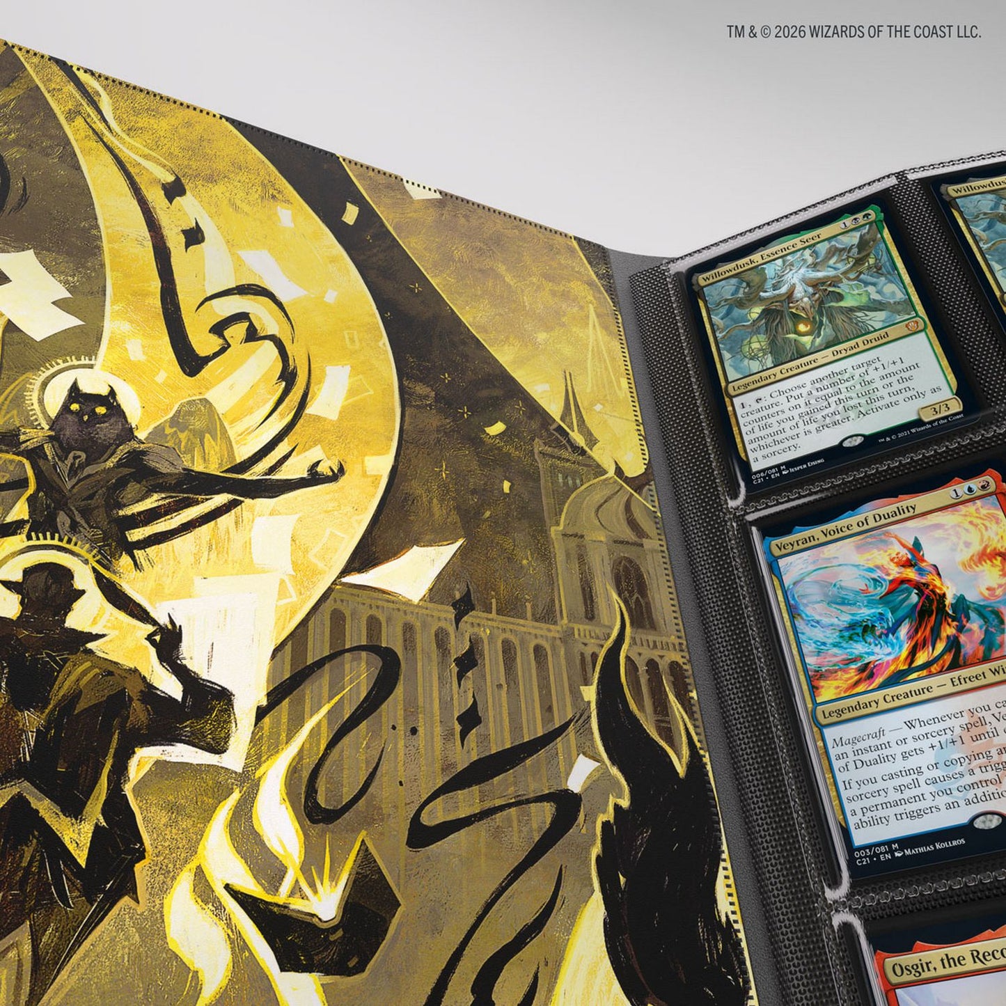 Gamegenic: Magic the Gathering Secrets of Strixhaven Casual Album 18-Pocket (Silverquill)