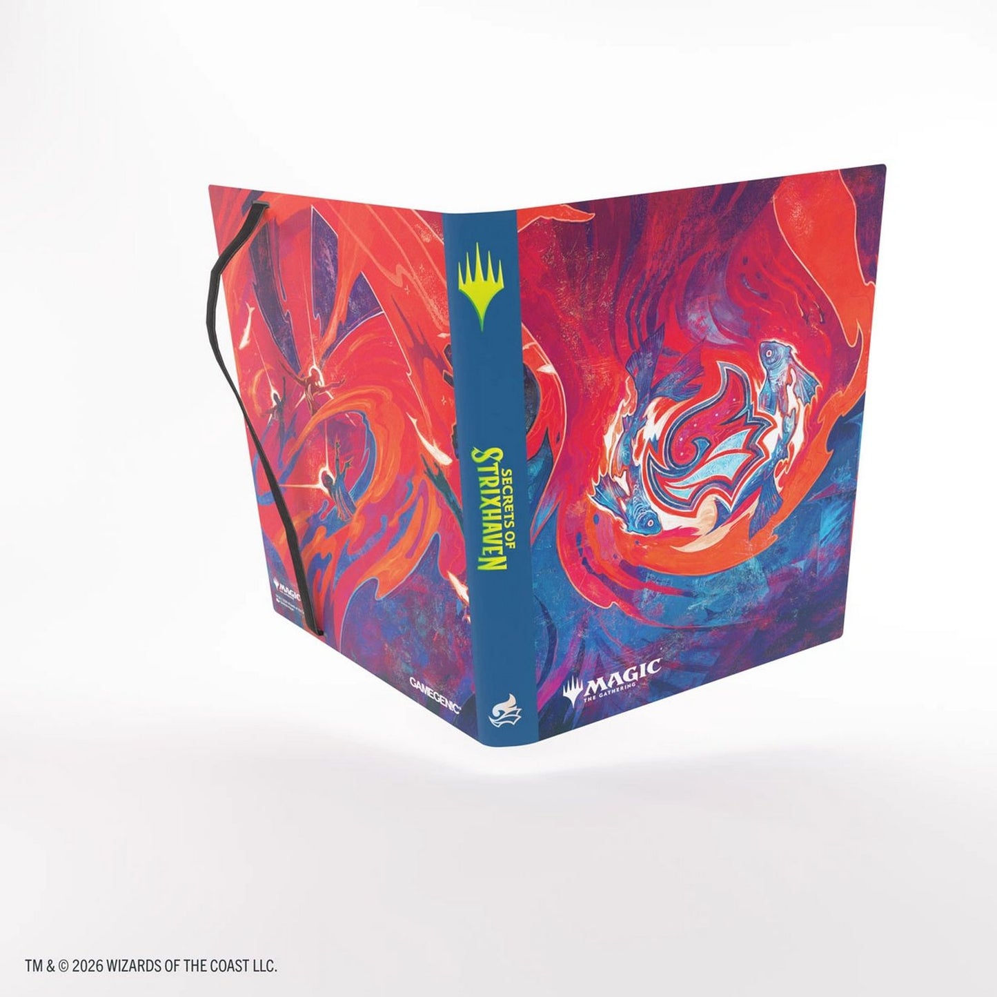 Gamegenic: Magic the Gathering Secrets of Strixhaven Casual Album 18-Pocket (Prismari)
