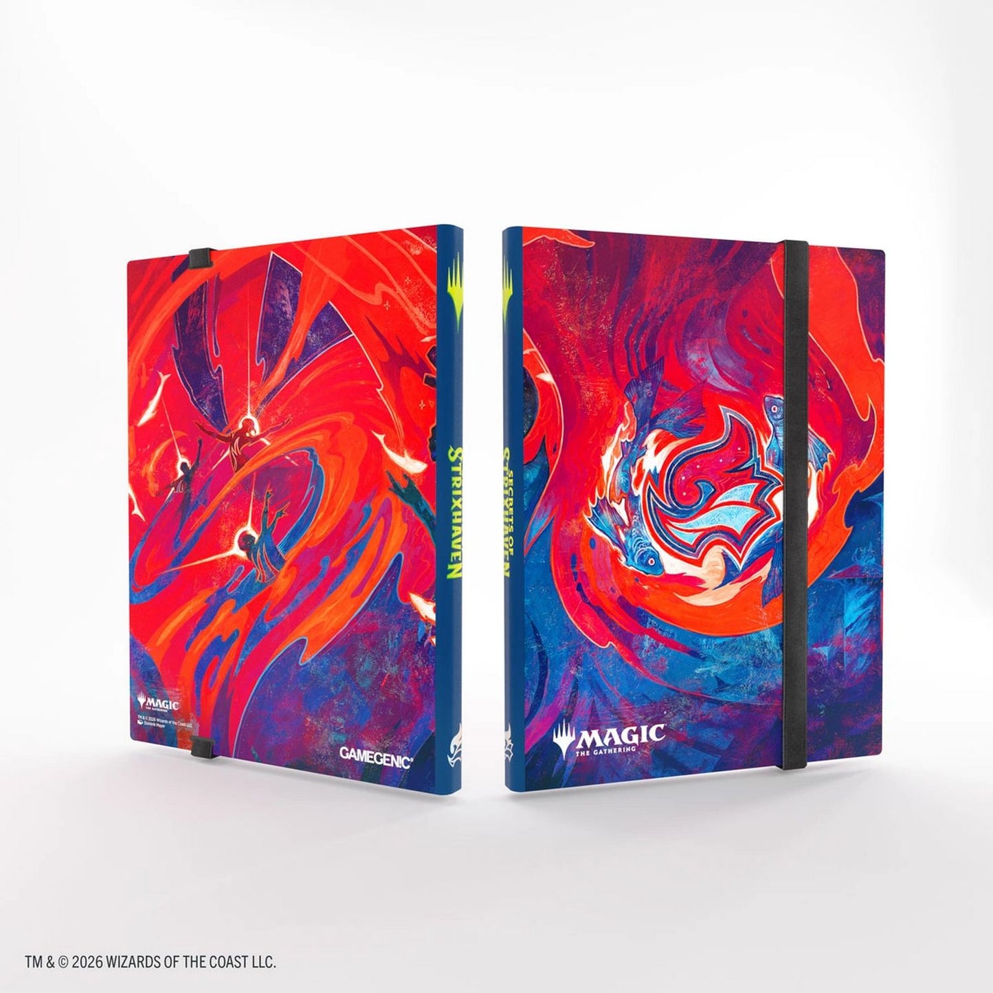 Gamegenic: Magic the Gathering Secrets of Strixhaven Casual Album 18-Pocket (Prismari)