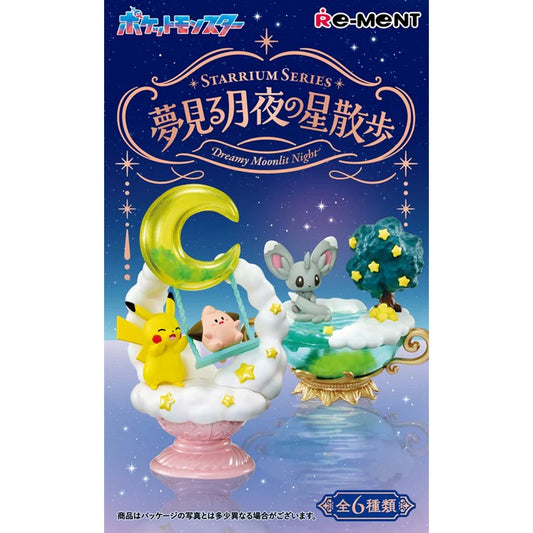 Re-Ment Pokemon Starrium Series Dreamy Moonlit Night Blind Box
