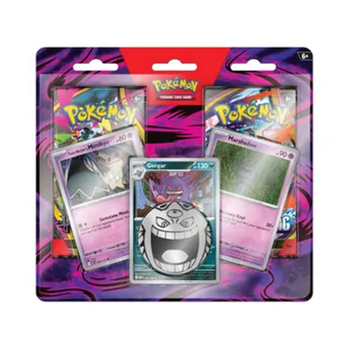 Pokemon: Enhanced 2-Pack Blister Pack [Gengar, Marshadow, Team Rocket's Mimikyu]