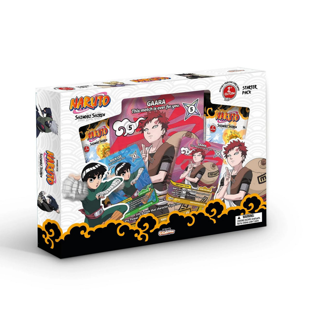 Naruto Mythos TCG: Set 2 Shinobi Shiren Starter Pack Gaara vs Rock Lee (1st Edition)