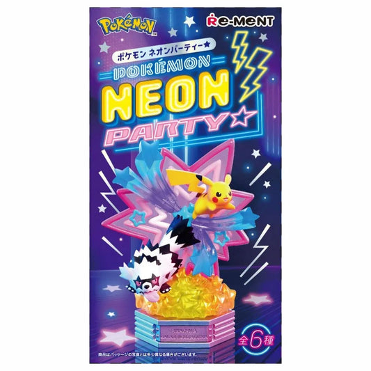 Re-Ment Pokemon Neon Party Blind Box