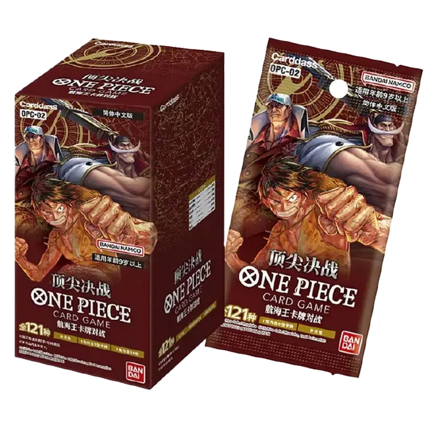 paramount war booster box msrp One Piece TCG: Paramount War Chinese Booster Box (OPC-02)