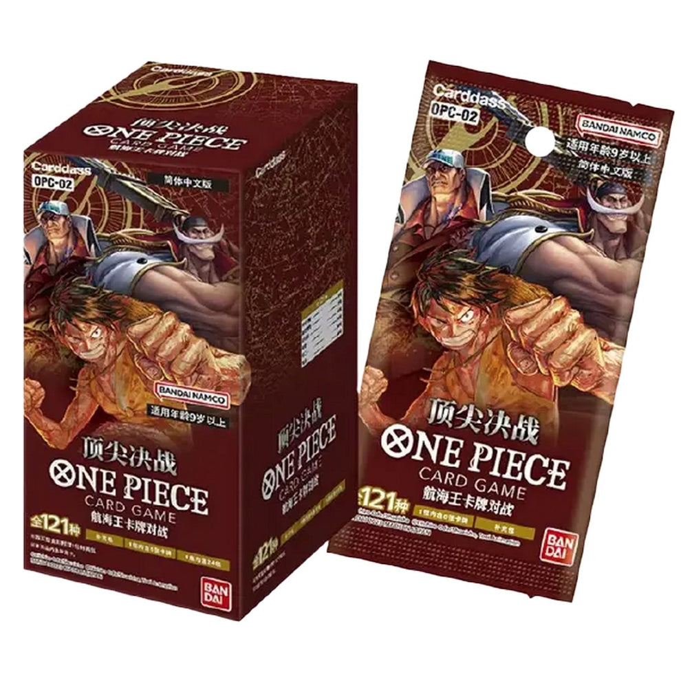 One Piece TCG: Paramount War Chinese Booster Box (OPC-02) One Piece TCG: Paramount War Chinese Booster Box (OPC-02)