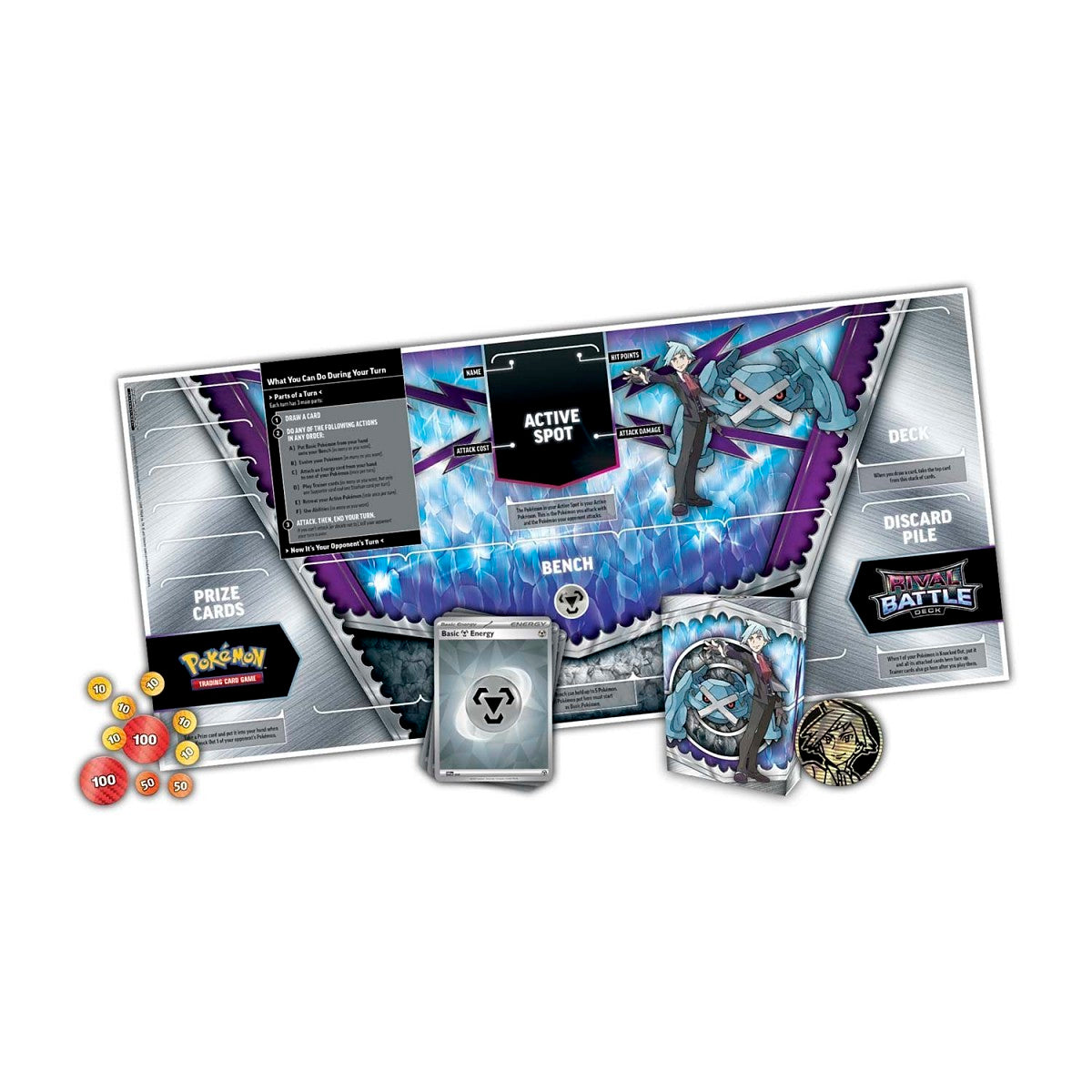 Pokemon: Trainers Rival Battle Deck Steven's Metagross