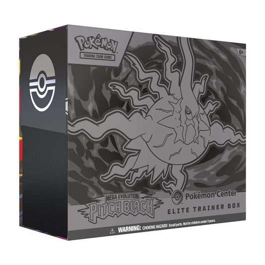 Pokemon: Mega Evolution Pitch Black Pokemon Center Elite Trainer Box (ME05)