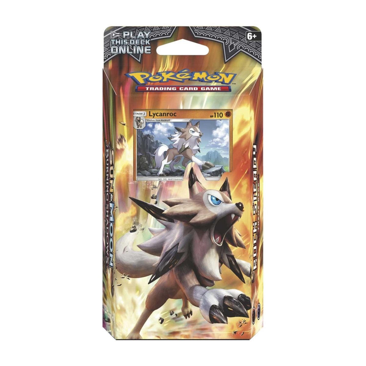 Pokemon: Sun & Moon Burning Shadows Rock Steady Theme Deck - Collector Store LLC