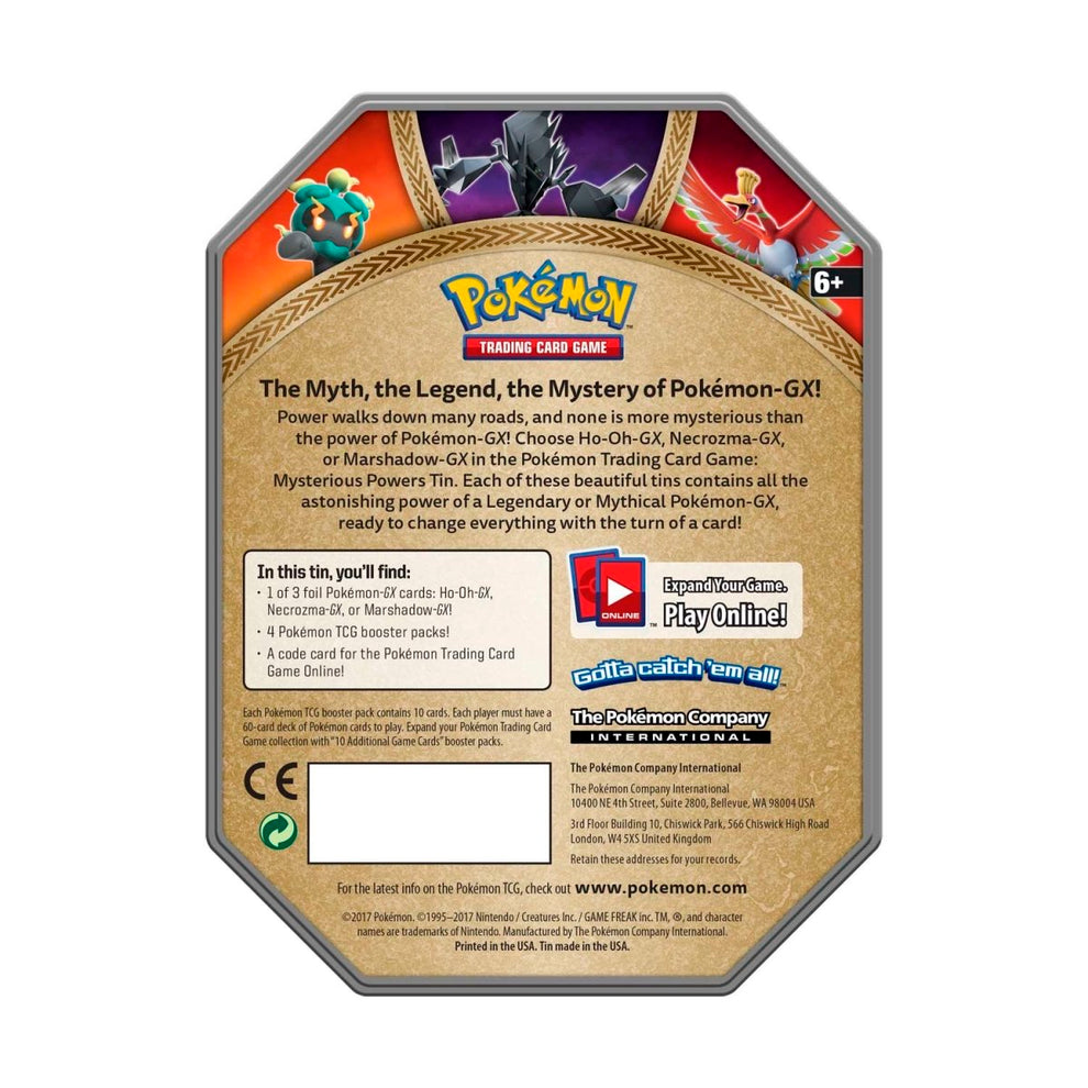 Pokemon: Mysterious Powers Tin [Ho-Oh GX]