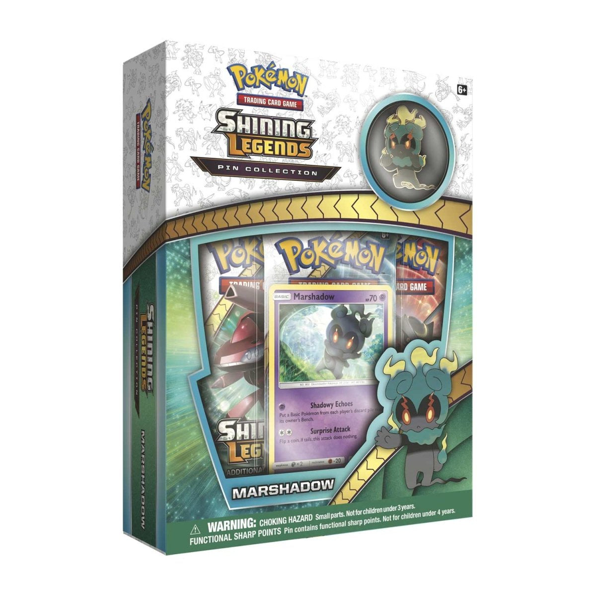 Pokemon: Shining Legends Pin Collection [Marshadow]