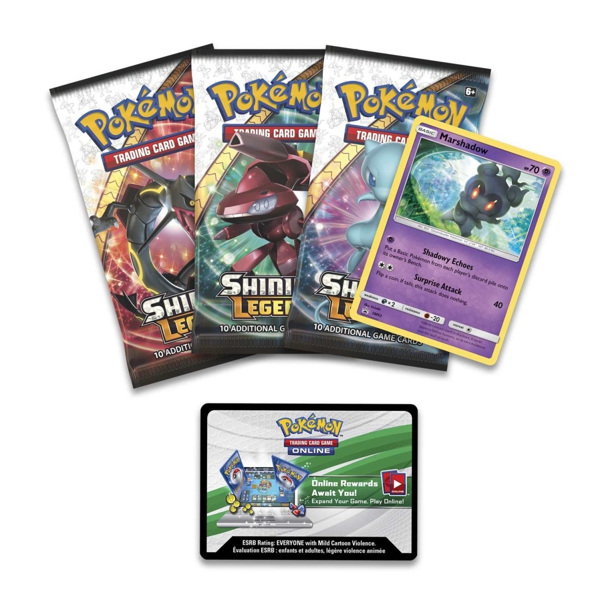 Pokemon: Shining Legends Pin Collection [Marshadow]