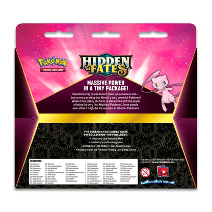 Pokemon: Hidden Fates Pin Collection [Mew]