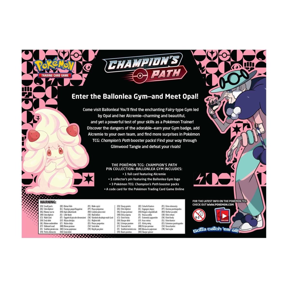 Pokemon: Champion's Path Pin Collection [Ballonlea Gym]
