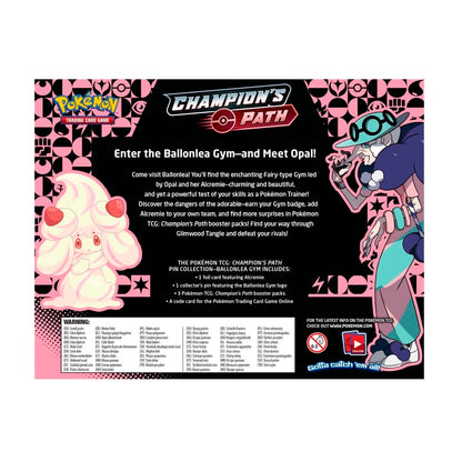 Pokemon: Champion's Path Pin Collection [Ballonlea Gym]