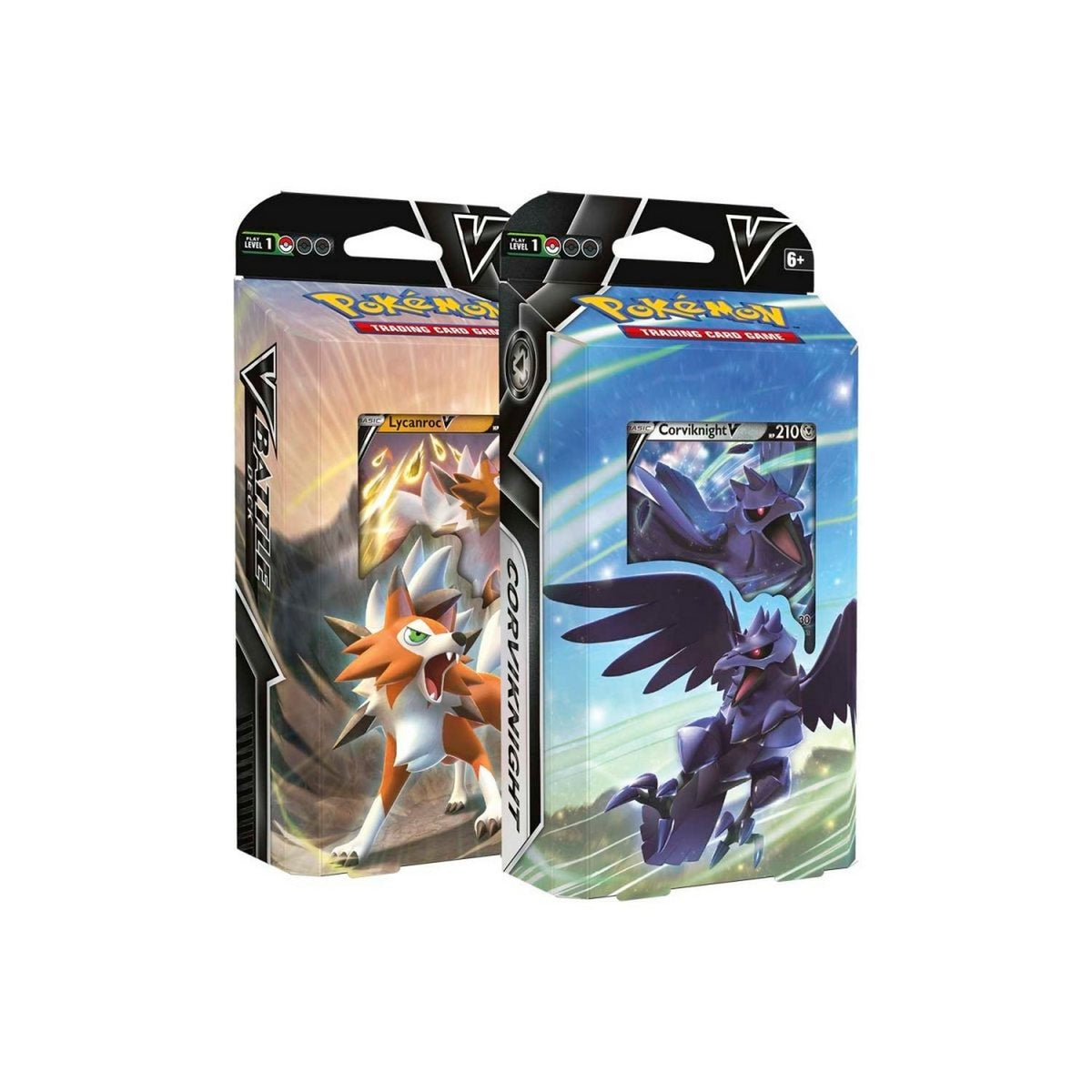 Pokemon: Lycanroc V / Corviknight V Battle Deck (Set of 2)