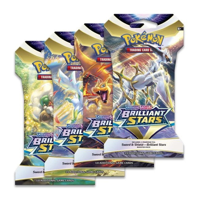 Pokemon: Sword & Shield Brilliant Stars Sleeved Booster Pack