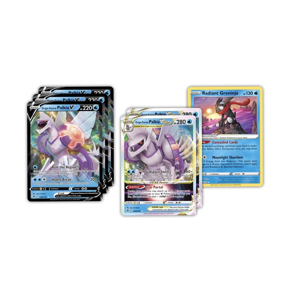 Pokemon: Origin Forme Palkia VSTAR League Battle Deck