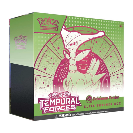 Pokemon: Scarlet & Violet Temporal Forces Pokemon Center Elite Trainer Box [Iron Leaves]