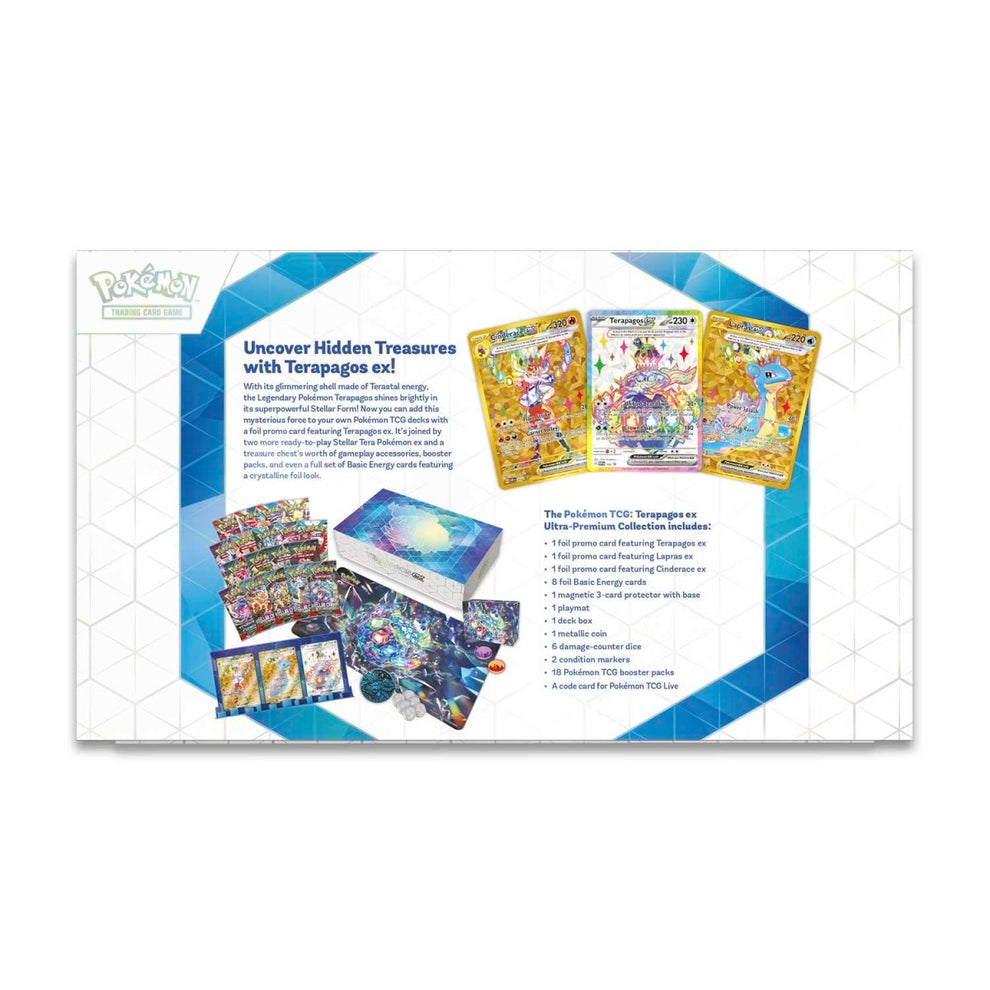 Pokemon: Terapagos ex Ultra-Premium Collection Pokemon: Terapagos ex Ultra-Premium Collection