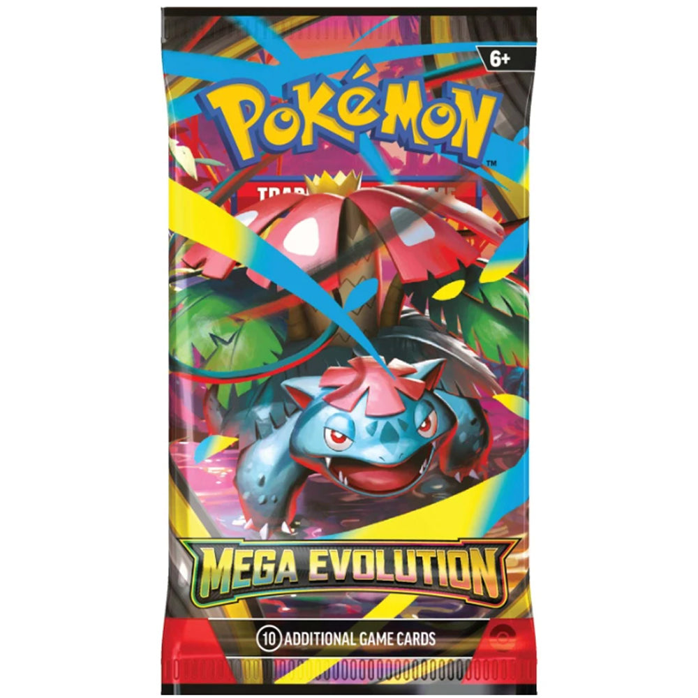 Pokemon: Mega Evolution Booster Pack *Releases 9-26-2025*