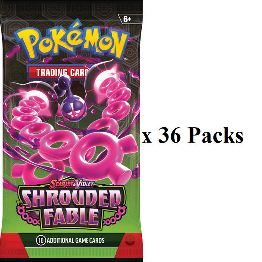 Pokemon: Scarlet & Violet Shrouded Fable 36ct Pack Lot *Expected Release Date 08-02-2024*
