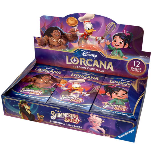 Disney Lorcana: Shimmering Skies Booster Box *Expected Release Date 8-23-2024*
