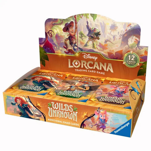 Disney Lorcana: Wilds Unknown Booster Display *Releases 05-15-2026*