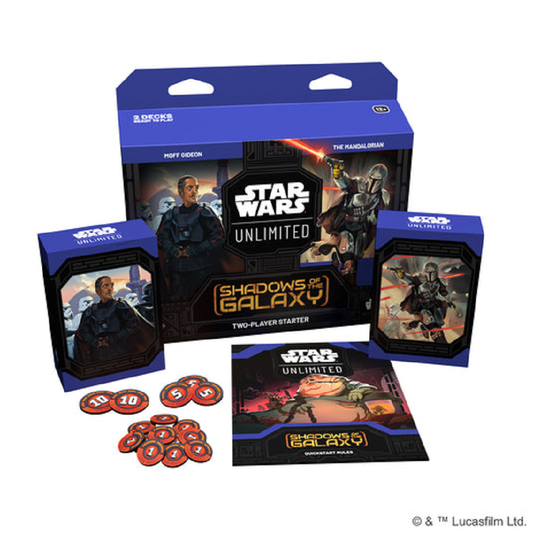 Star Wars Unlimited: Shadows of the Galaxy Two-Player Starter Kit