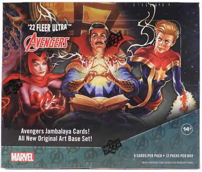 2022 Upper Deck Marvel Fleer Ultra Avengers Hobby Box
