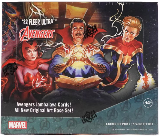 2022 Upper Deck Marvel Fleer Ultra Avengers Hobby Box