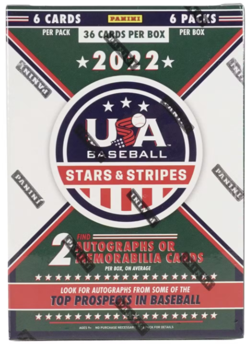 2022 Panini USA Stars & Stripes Baseball Blaster Box