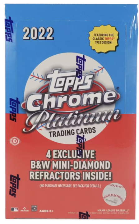 2022 Topps Chrome Platinum Anniversary Baseball Lite Box