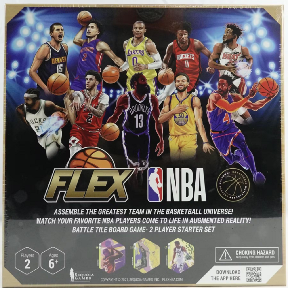 2021-22 NBA Flex Series 2 Basketball 2-Player Starter Set