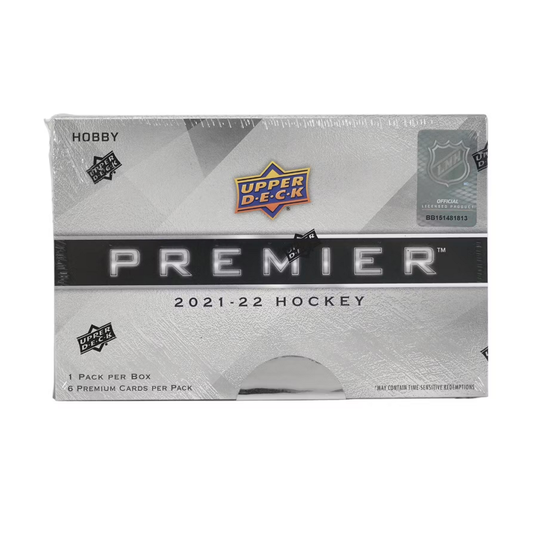 2021-22 Upper Deck Premier Hockey Hobby Box