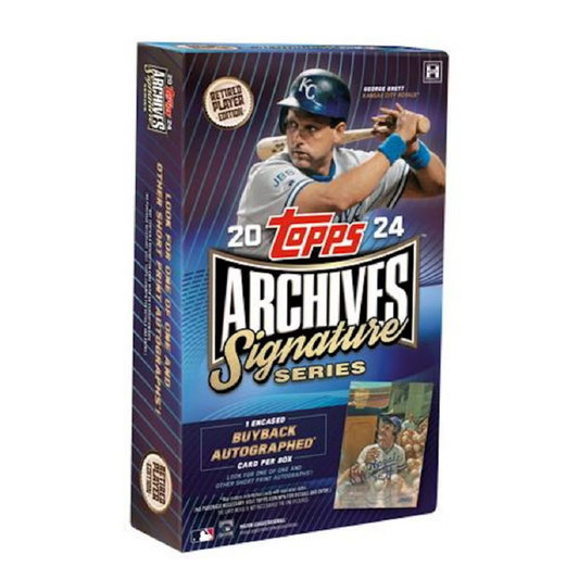 2024 Topps Archives Baseball Signature Series Retired Player Edition Hobby Box