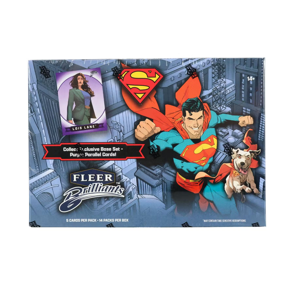 2025 Upper Deck Fleer Brilliants Superman Mega Box